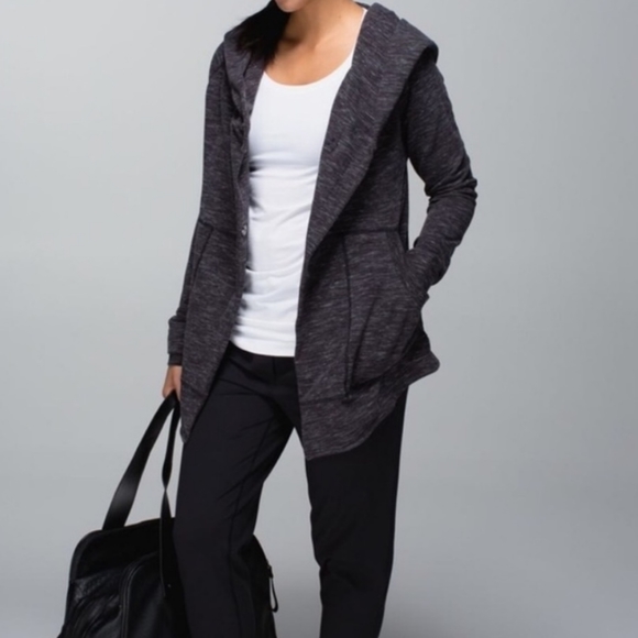 lululemon athletica Jackets & Blazers - Lululemon Find Your Center Wrap Hooded Jacket